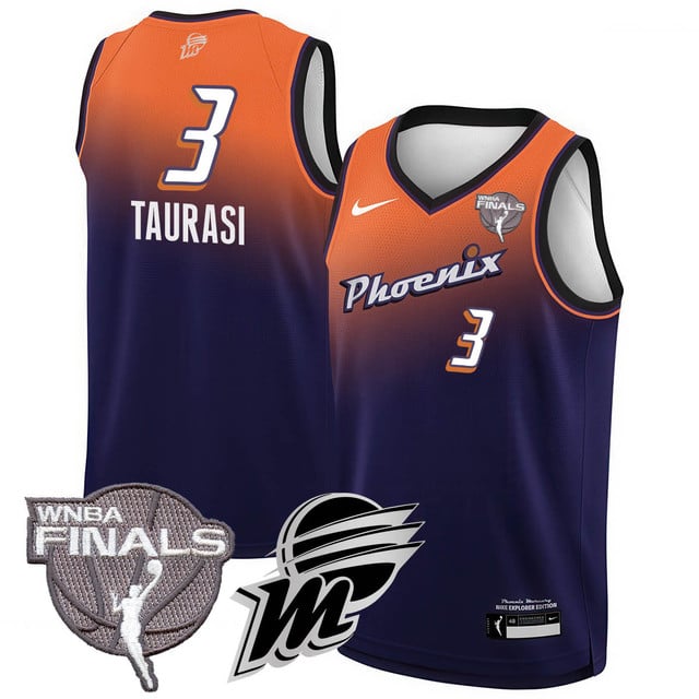 Phoenix Mercury 2025 WNBA Finals Jersey - All Stitched Diana Taurasi  -  3