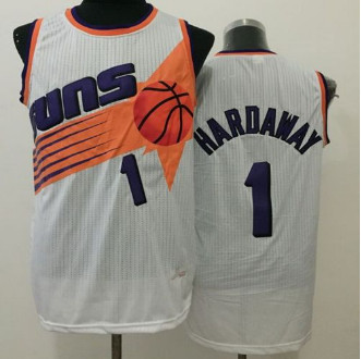 Phoenix Suns #1 Penny Hardaway White Throwback Stitched NBA Jersey
