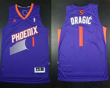 Phoenix Suns Revolution 30 #1 Goran Dragic Purple Stitched NBA Jersey