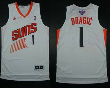 Phoenix Suns Revolution 30 #1 Goran Dragic White Stitched NBA Jersey