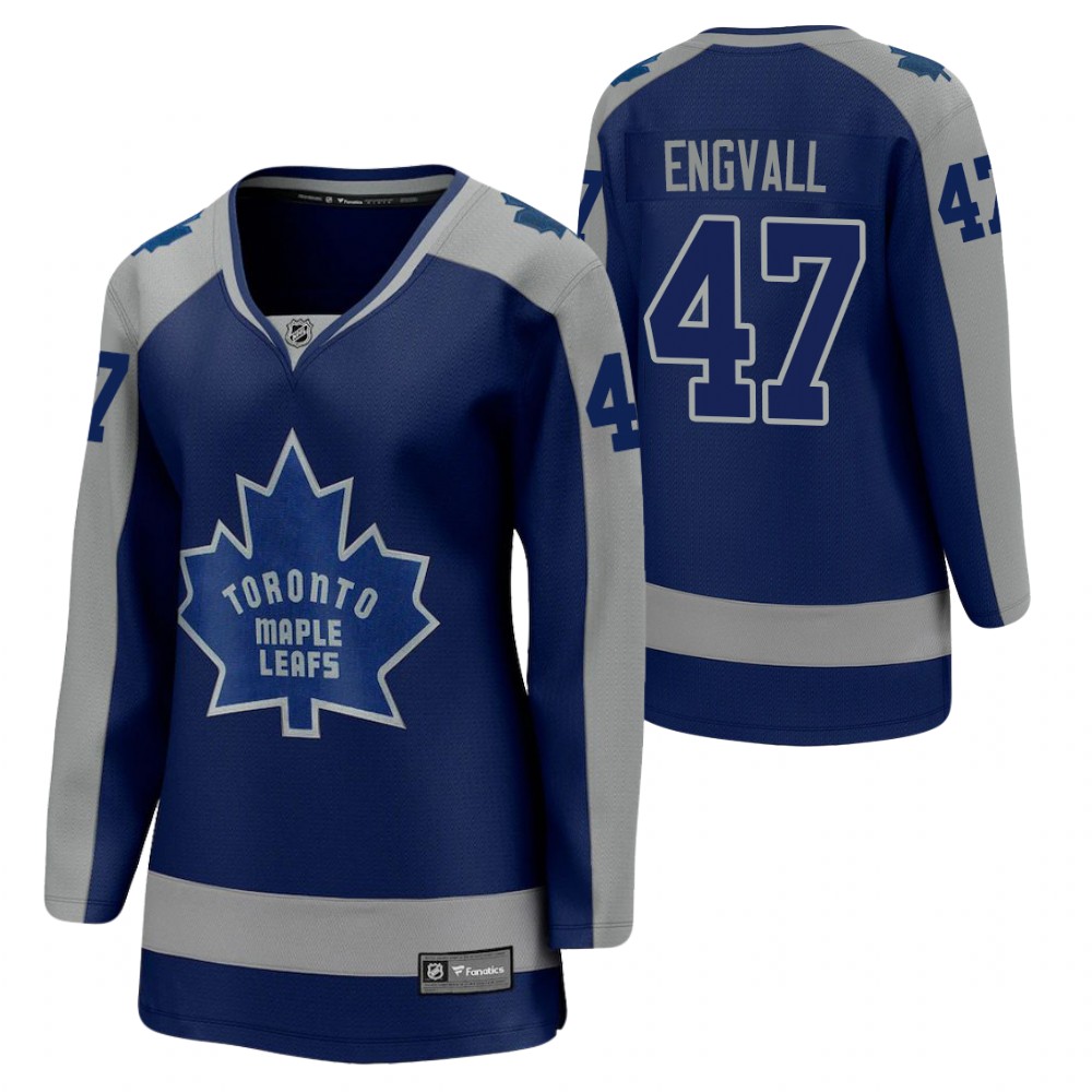 Pierre Engvall Toronto Maple Leafs Reverse Retro Royal Women's Jersey Special Edition
