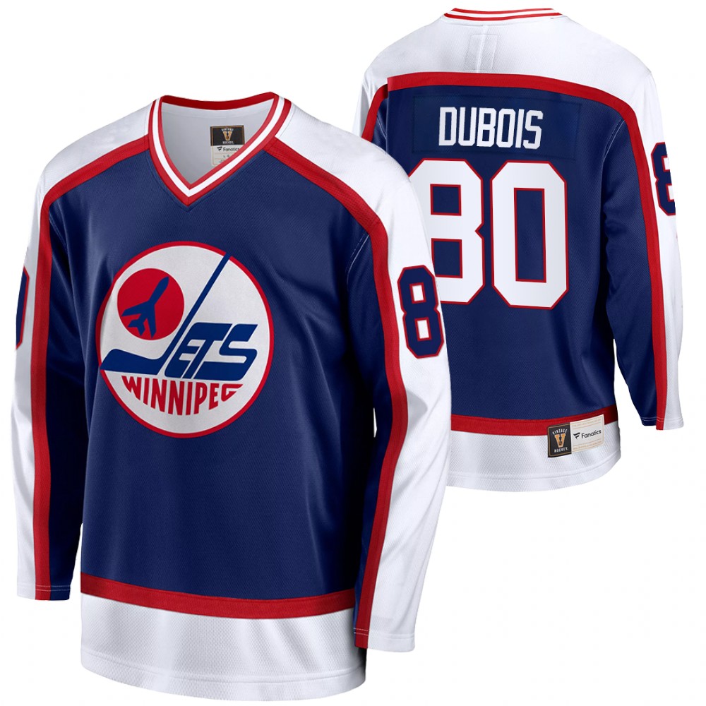 Pierre-Luc Dubois Jersey Winnipeg Jets Vintage Blue Replica