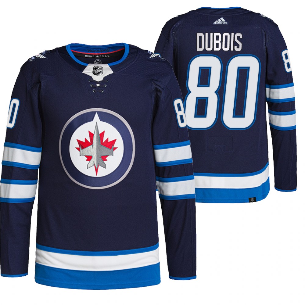 Pierre-Luc Dubois Winnipeg Jets Navy Authentic Pro Home Jersey
