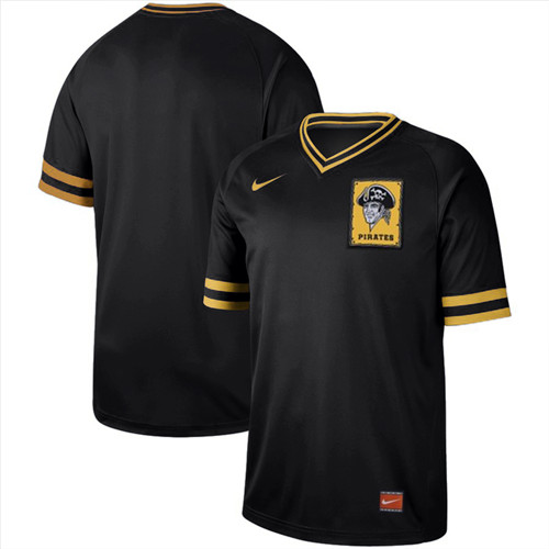 Pirates Blank Black Throwback Jersey