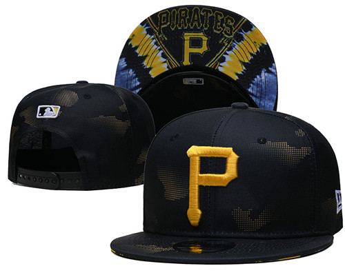 Pirates Snapback Black Hat --YD
