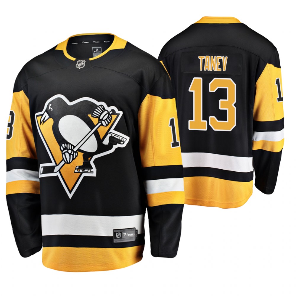 Pittsburgh Penguins Brandon Tanev Men's Home Breakaway Player Fanatics Branded Jersey