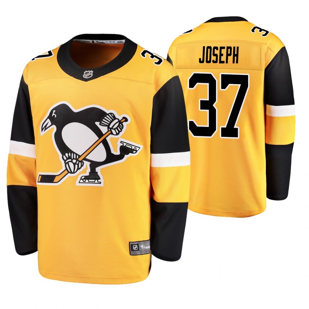 Pittsburgh Penguins Pierre-Olivier Joseph Men's Alternate Breakaway Player Fanatics Branded Jersey