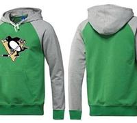 Pittsburgh Penguins Pullover Hoodie Green & Grey