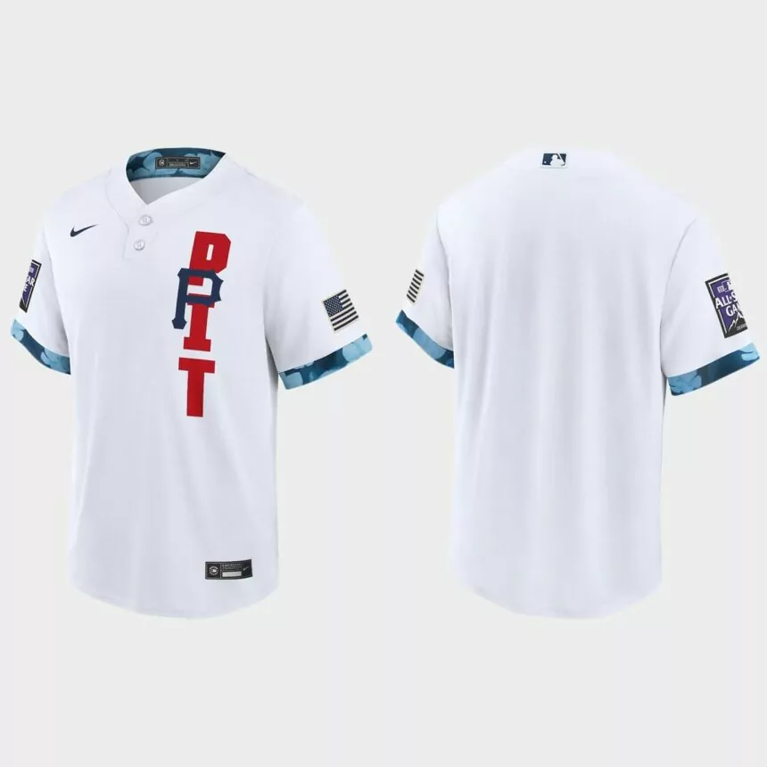 Pittsburgh Pirates 2021 MLB All-Star Game Replica Jersey – White