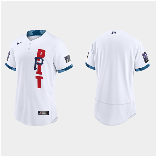 Pittsburgh Pirates 2021 Mlb All Star Game Authentic White Jersey