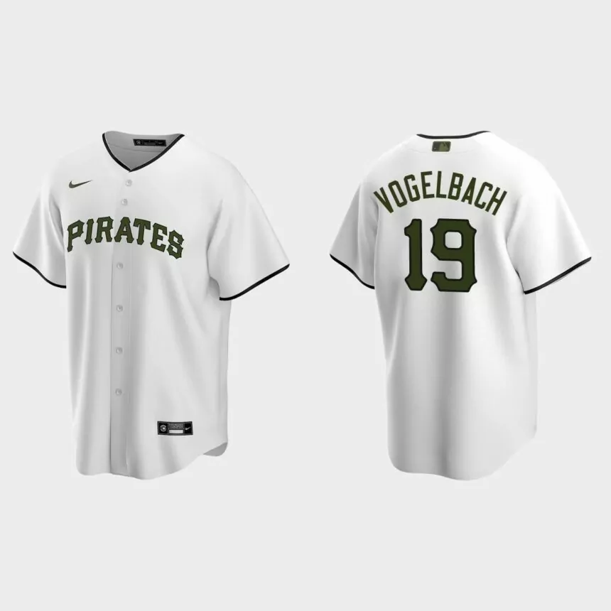 Pittsburgh Pirates Daniel Vogelbach Replica Jersey – White