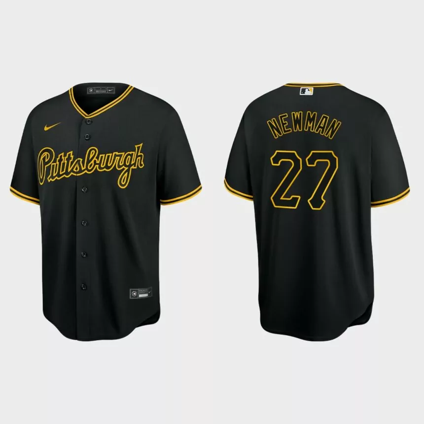 Pittsburgh Pirates Kevin Newman Replica Baseball Jersey – Black