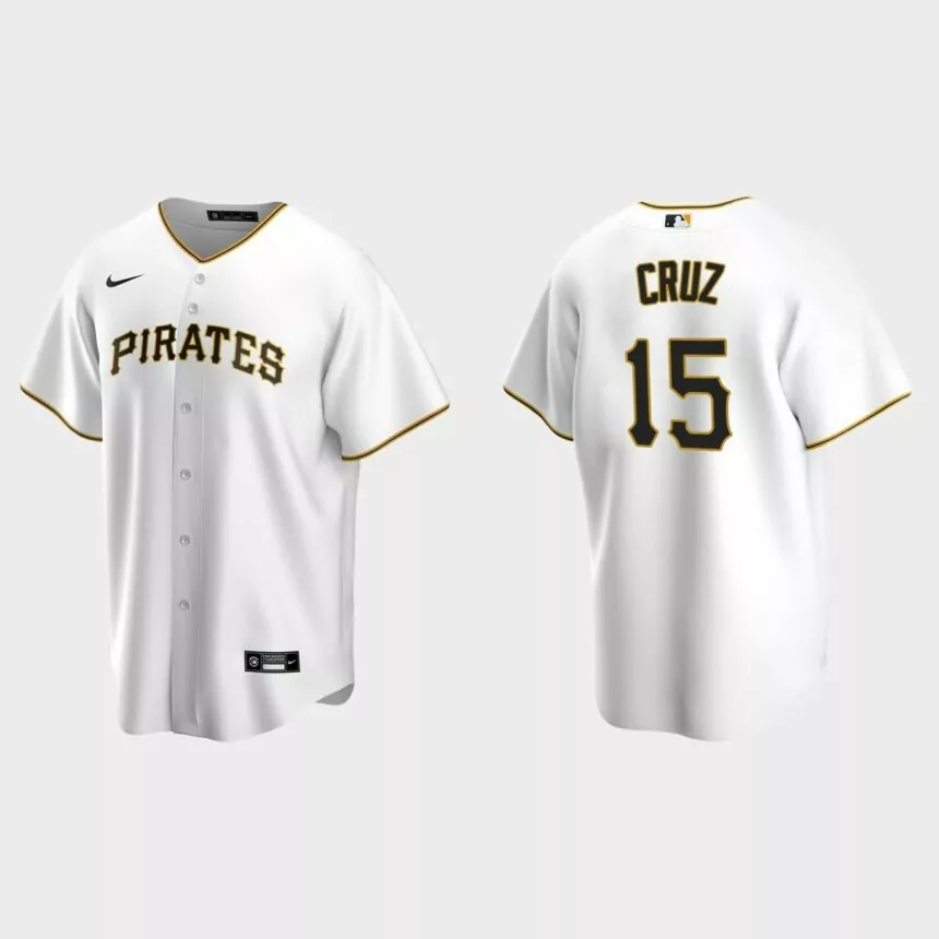 Pittsburgh Pirates Oneil Cruz Replica Home Jersey – White