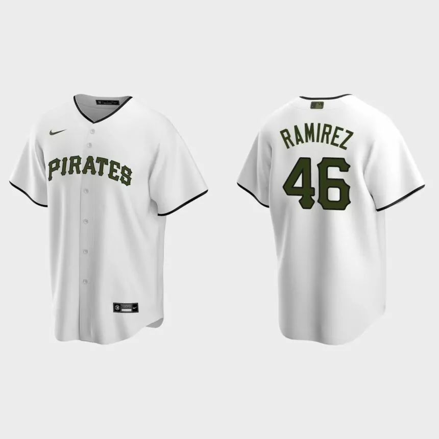 Pittsburgh Pirates Yohan Ramirez Replica Alternate Jersey – White
