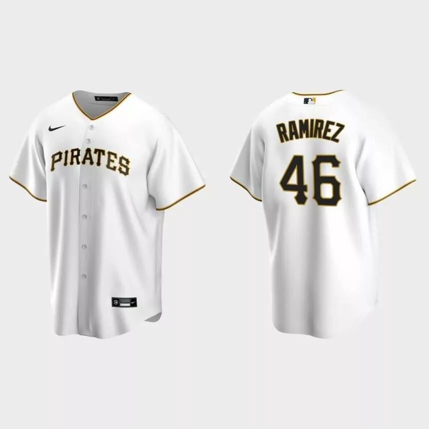 Pittsburgh Pirates Yohan Ramirez Replica Home Jersey – White
