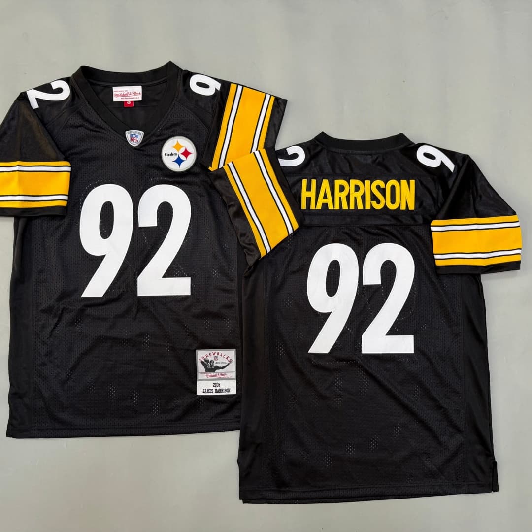 Pittsburgh Steelers  #92 James  Harrison  Jersey