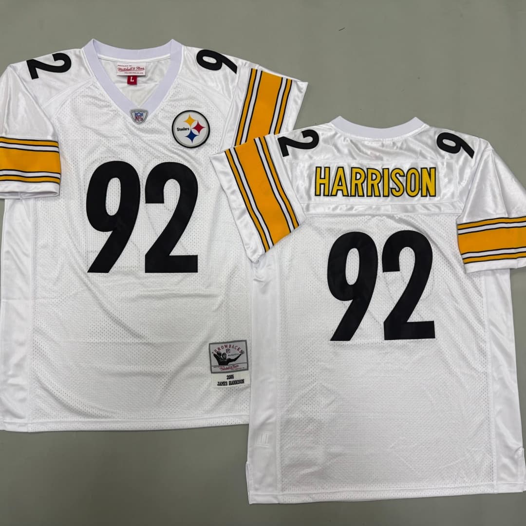 Pittsburgh Steelers  #92 James Harrison  Jersey