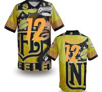Pittsburgh Steelers #12 BRADSHAW Men's Stitched NFL Elite Fanatical Version Jersey (3)