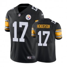 Pittsburgh Steelers #17 Quadree Henderson Vapor Untouchable Limited Throwback Black Jersey