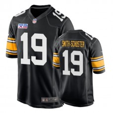 Pittsburgh Steelers #19 JuJu Smith-Schuster 1978 Throwback Super Bowl XIII Black Jersey