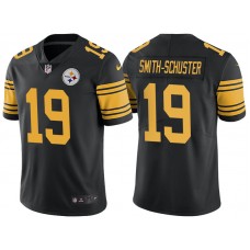 Pittsburgh Steelers #19 JuJu Smith-Schuster Black Vapor Untouchable Color Rush Limited Jersey