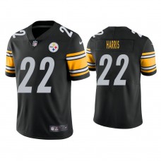 Pittsburgh Steelers #22 Najee Harris Black 2021 NFL Draft Vapor Limited Jersey