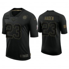 Pittsburgh Steelers #23 Joe Haden Black 2020 Salute to Service Limited Jersey