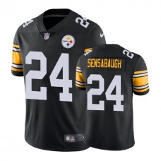 Pittsburgh Steelers #24 Coty Sensabaugh Vapor Untouchable Limited Throwback Black Jersey
