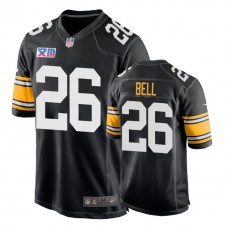 Pittsburgh Steelers #26 Le'Veon Bell 1978 Throwback Super Bowl XIII Black Jersey