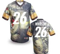 Pittsburgh Steelers #26 WOODSON Men's Stitched NFL Elite Fanatical Version Jersey (9)
