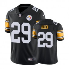 Pittsburgh Steelers #29 Brian Allen Vapor Untouchable Limited Throwback Black Jersey