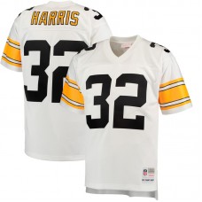 Pittsburgh Steelers #32 Franco Harris White Retired Player Vintage Jersey