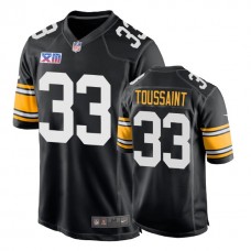 Pittsburgh Steelers #33 Fitzgerald Toussaint 1978 Throwback Super Bowl XIII Black Jersey