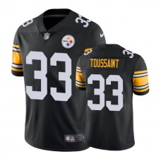 Pittsburgh Steelers #33 Fitzgerald Toussaint Vapor Untouchable Limited Throwback Black Jersey