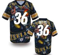 Pittsburgh Steelers #36 BETTIS Men's Stitched NFL Elite Fanatical Version Jersey (1)