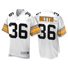 Pittsburgh Steelers #36 Jerome Bettis White Retired Player Jersey
