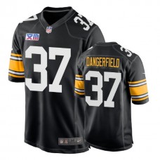 Pittsburgh Steelers #37 Jordan Dangerfield 1978 Throwback Super Bowl XIII Black Jersey
