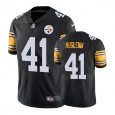 Pittsburgh Steelers #41 Farrington Huguenin Vapor Untouchable Limited Throwback Black Jersey