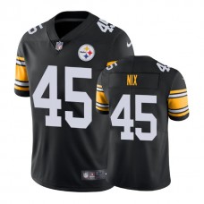 Pittsburgh Steelers #45 Roosevelt Nix Vapor Untouchable Limited Throwback Black Jersey