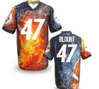 Pittsburgh Steelers #47 BLOUNT Men's Stitched NFL Elite Fanatical Version Jersey (10)