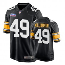 Pittsburgh Steelers #49 Christian Scotland-Williamson 1978 Throwback Super Bowl XIII Black Jersey