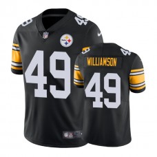 Pittsburgh Steelers #49 Christian Scotland-Williamson Vapor Untouchable Limited Throwback Black Jersey