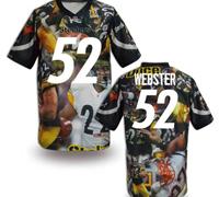 Pittsburgh Steelers #52 WEBSTER Men's Stitched NFL Elite Fanatical Version Jersey (7)