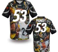 Pittsburgh Steelers #53 POUNCEY Men's Stitched NFL Elite Fanatical Version Jersey (8)