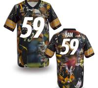 Pittsburgh Steelers #59 HAM Men's Stitched NFL Elite Fanatical Version Jersey (5)