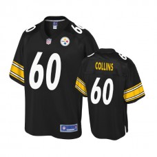 Pittsburgh Steelers #60 Parker Collins Balck Player Pro Line Jersey