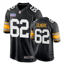 Pittsburgh Steelers #62 Greg Gilmore 1978 Throwback Super Bowl XIII Black Jersey