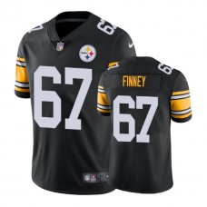 Pittsburgh Steelers #67 B. J. Finney Vapor Untouchable Limited Throwback Black Jersey