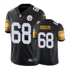 Pittsburgh Steelers #68 Jake Rodgers Vapor Untouchable Limited Throwback Black Jersey