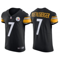 Pittsburgh Steelers #7 Ben Roethlisberger Black Vapor Untouchable Elite Player Jersey